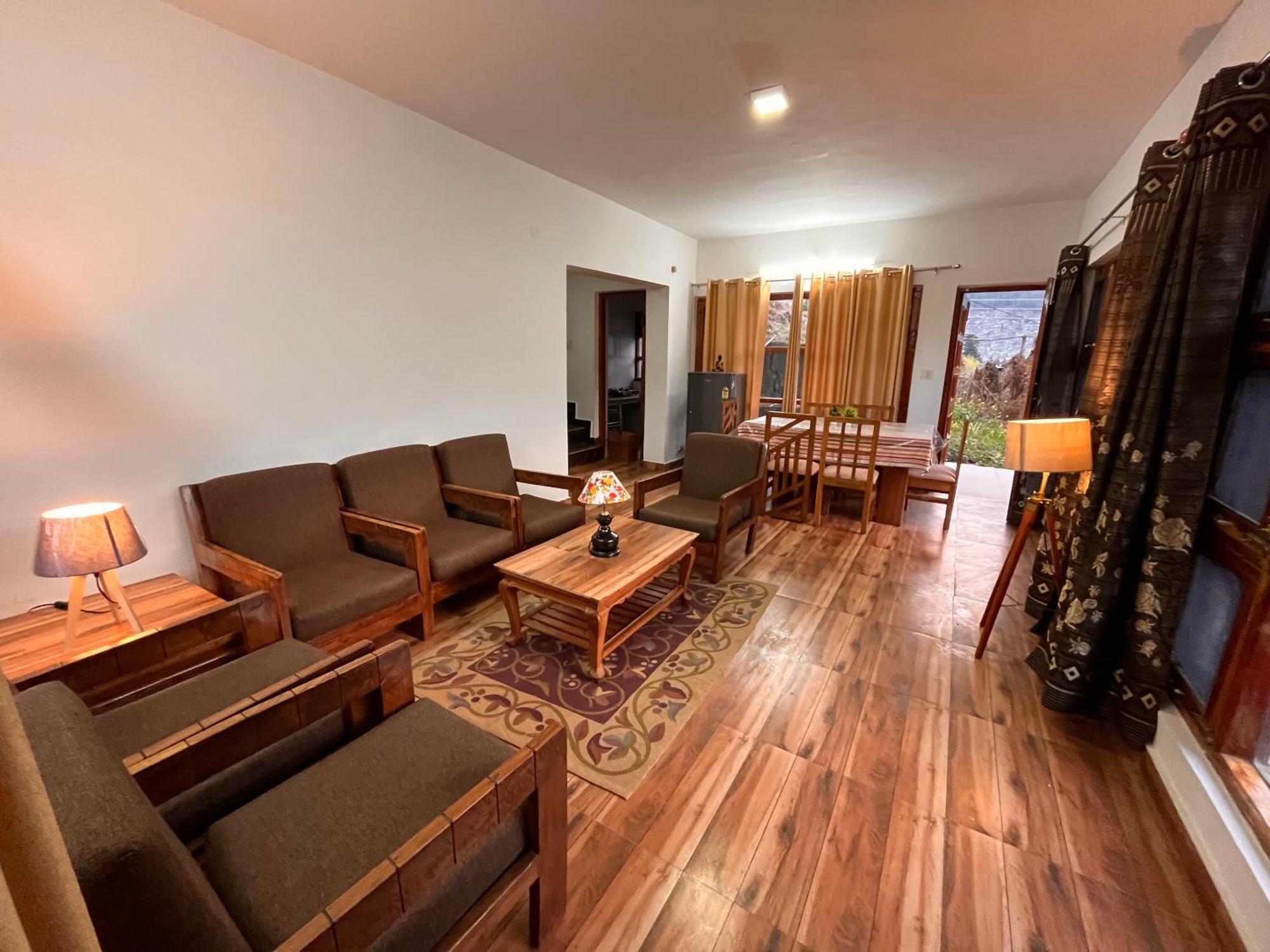 Himalayan River Mountain View 2 Bedrooms Cottage, Manali المظهر الخارجي الصورة