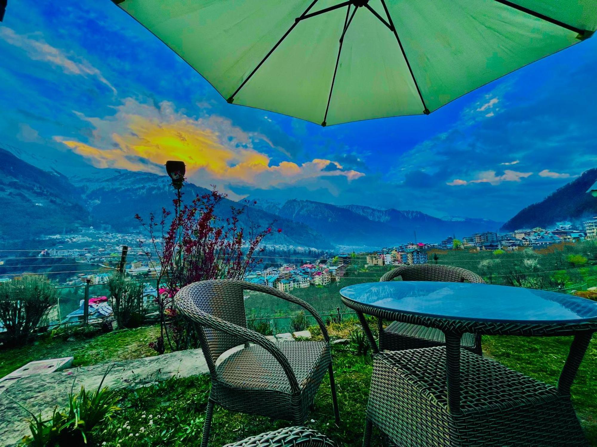 Himalayan River Mountain View 2 Bedrooms Cottage, Manali المظهر الخارجي الصورة