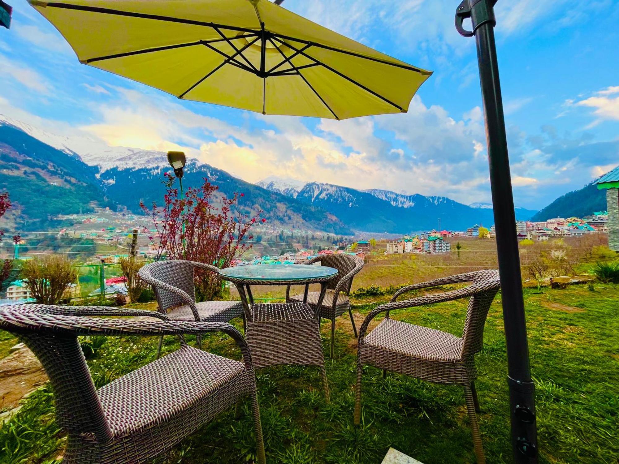 Himalayan River Mountain View 2 Bedrooms Cottage, Manali المظهر الخارجي الصورة