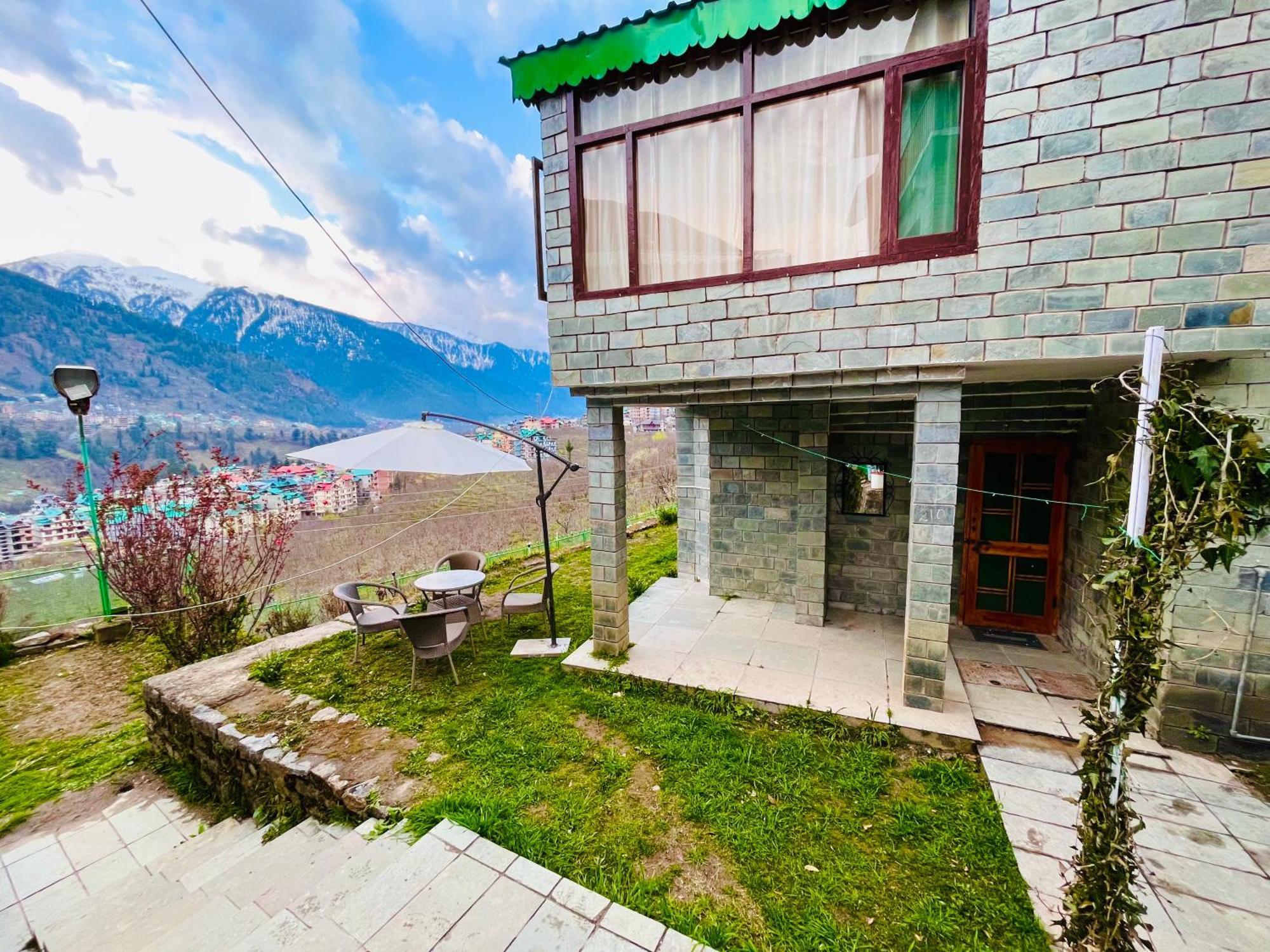 Himalayan River Mountain View 2 Bedrooms Cottage, Manali المظهر الخارجي الصورة