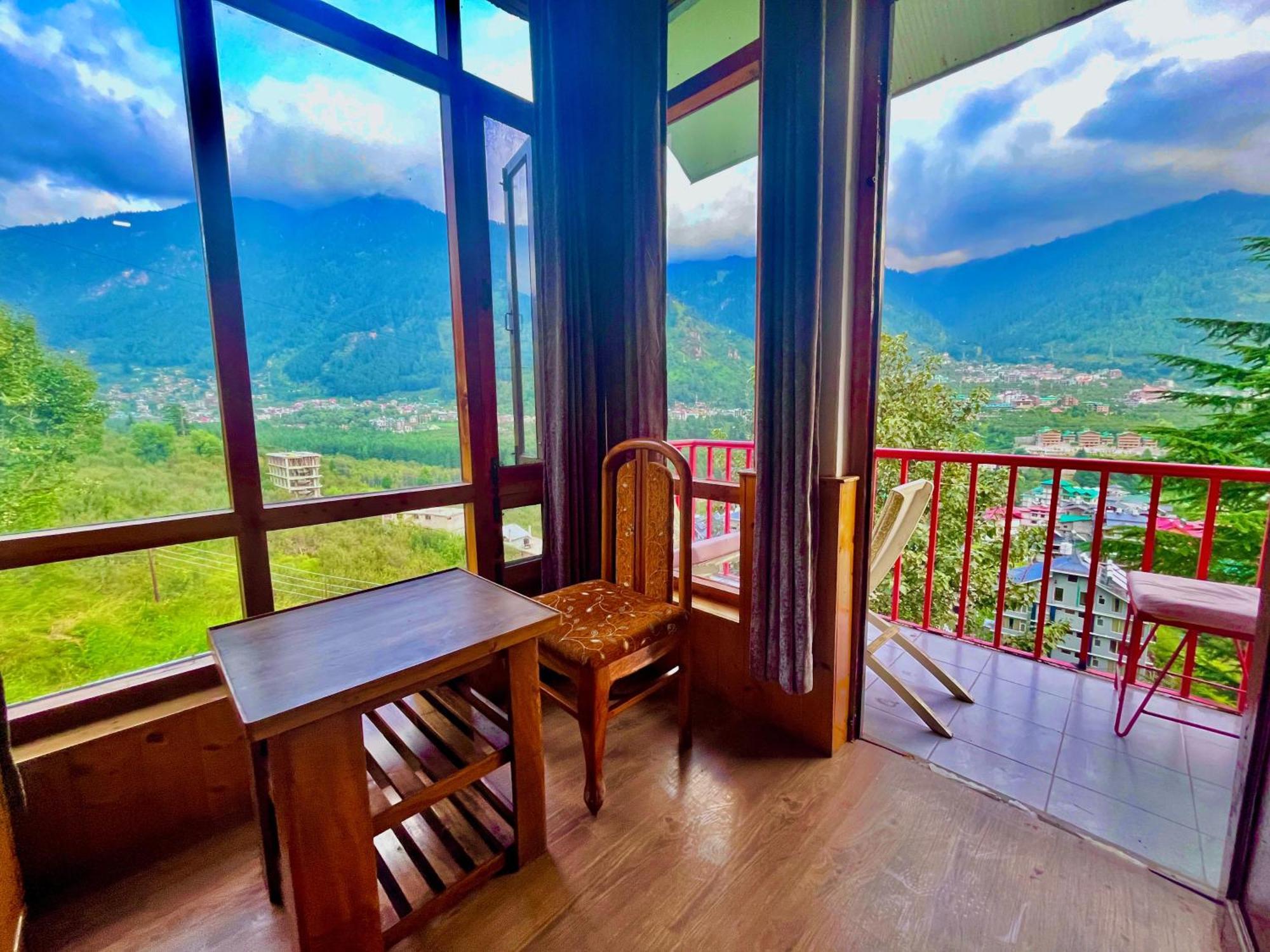 Himalayan River Mountain View 2 Bedrooms Cottage, Manali المظهر الخارجي الصورة