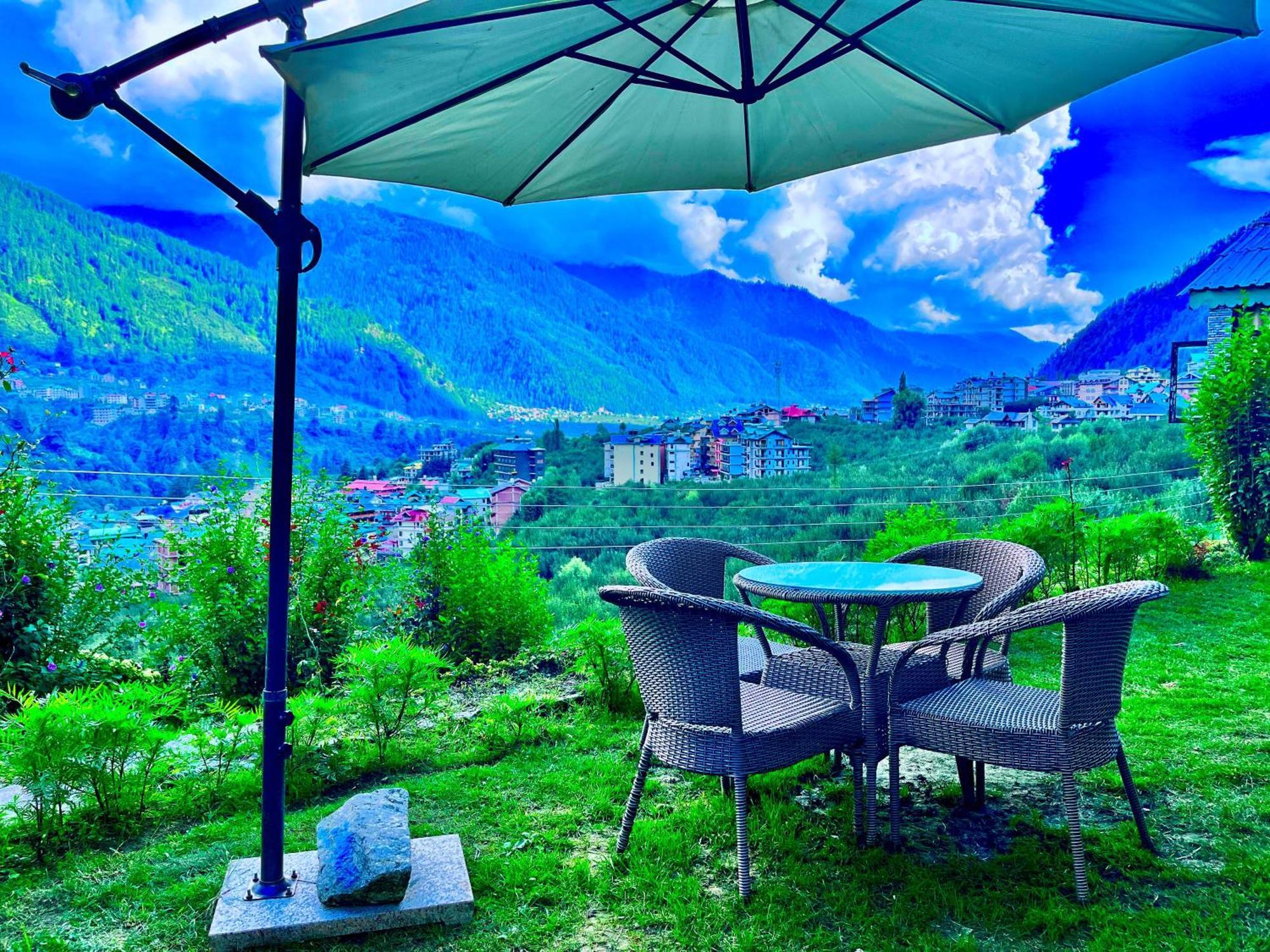 Himalayan River Mountain View 2 Bedrooms Cottage, Manali المظهر الخارجي الصورة