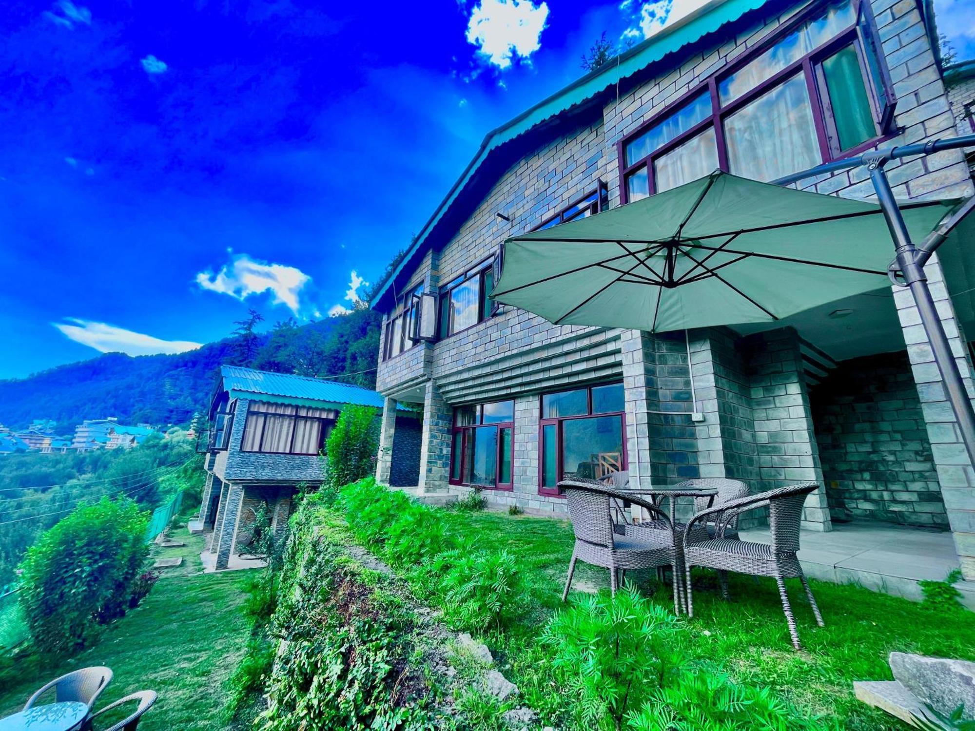 Himalayan River Mountain View 2 Bedrooms Cottage, Manali المظهر الخارجي الصورة