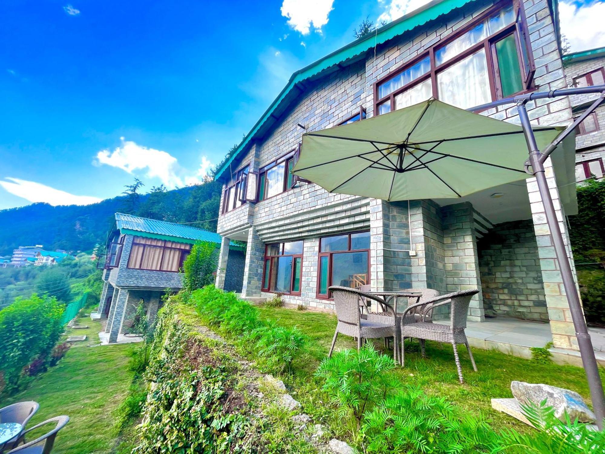 Himalayan River Mountain View 2 Bedrooms Cottage, Manali المظهر الخارجي الصورة