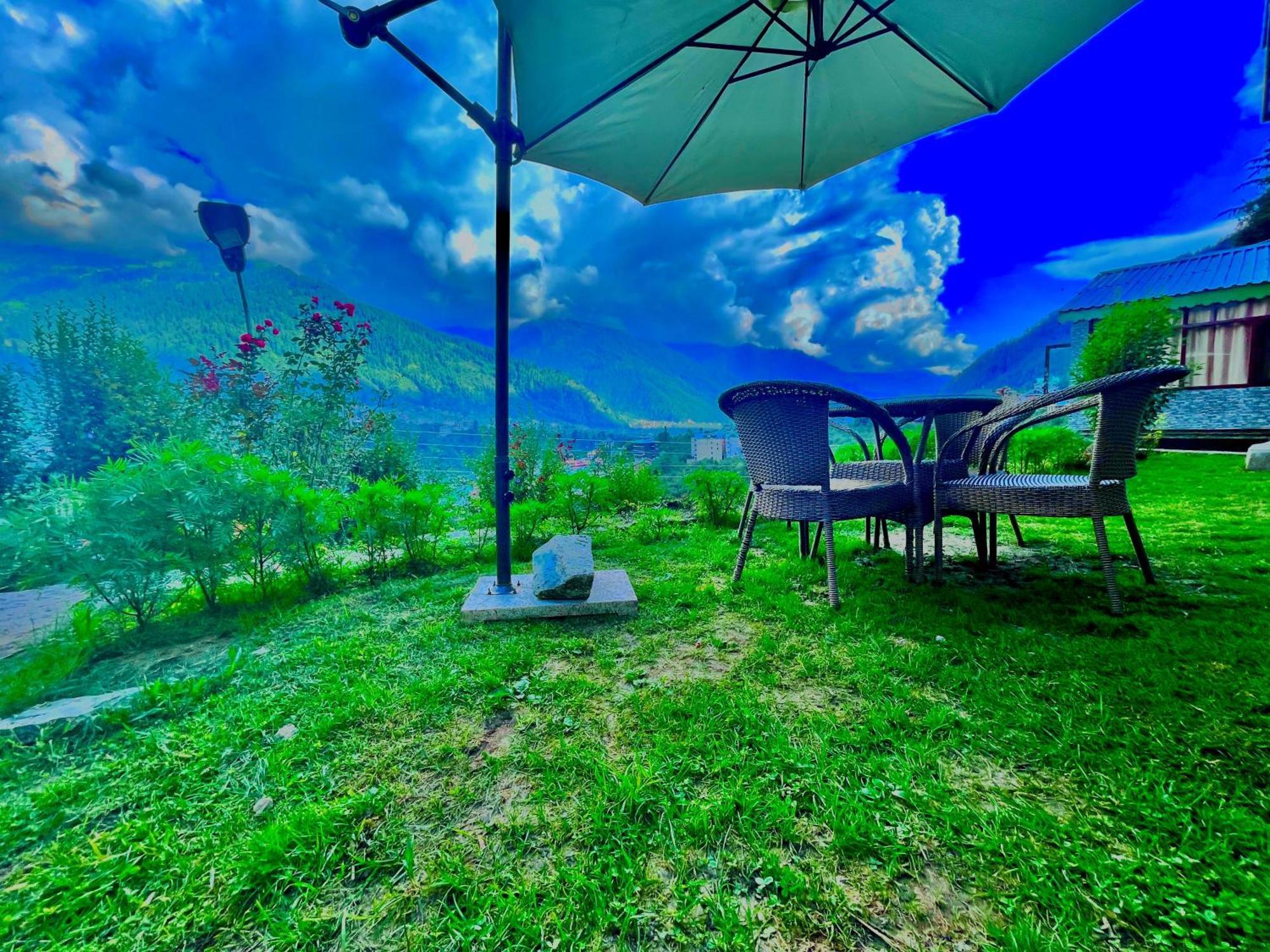 Himalayan River Mountain View 2 Bedrooms Cottage, Manali المظهر الخارجي الصورة